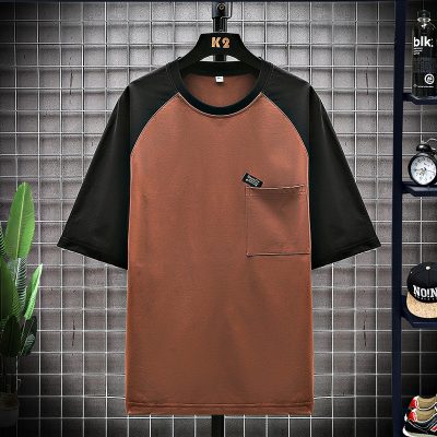 Áo Thun Raglan Big Size Nam Navy Màu Đen BS2908