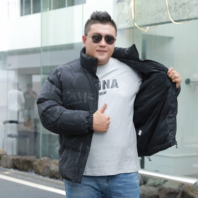 Áo Phao Big Size Nam Navy Màu Trắng BS3150