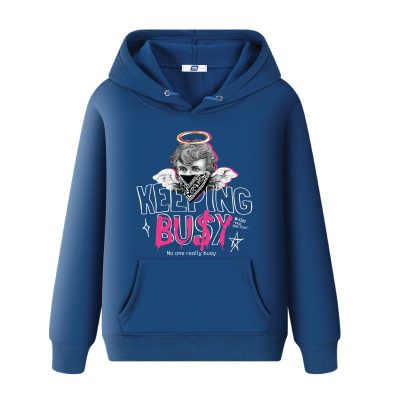 Áo Hoodie Big Size Nam Size từ 50KG -135KG Navy BSX1412C