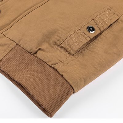 Áo Khoác Kaki Big Size Nam Màu Kaki BS3228K