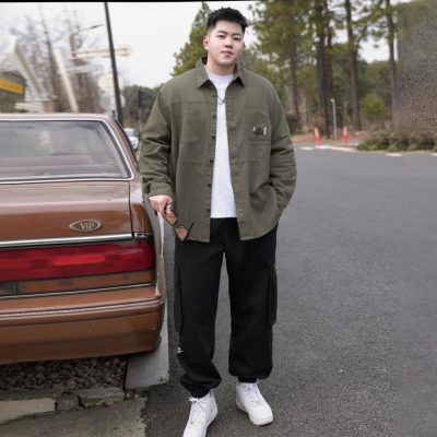 Áo Sơ Mi Big Size Nam Navy Màu Quân Xanh BS3209