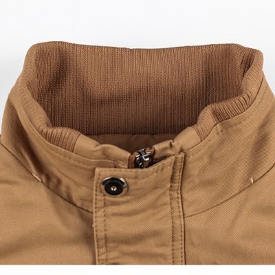 Áo Khoác Kaki Big Size Nam Màu Kaki BS3228K