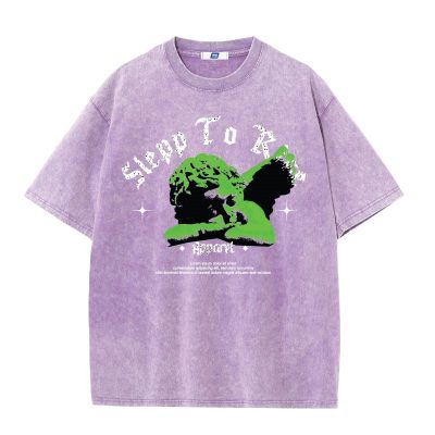 Áo Thun Wash Big Size Nam Navy BSX1478H