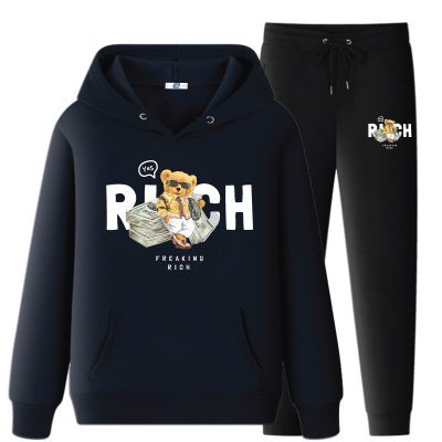 Bộ Hoodie Navy Đủ Size Từ Size M đến 5XL BSX1481BI