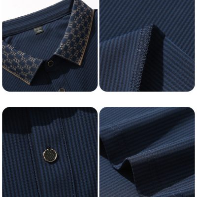 Áo Thun Gân Thể Thao Lạnh Mát Đủ Size Từ M-9XL Navy BS3236-Đỏ