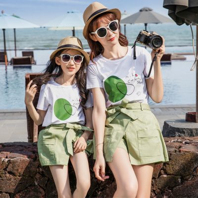 Quần Áo Gia Đình Thun Cotton NAD413: Co Giãn Mịn Mát, Phù Hợp Cho Mọi Hoạt Động Ngày Hè