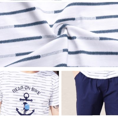 Quần Áo Gia Đình Thun Cotton NAD416: Co Giãn Mịn Mát, Phù Hợp Cho Mọi Hoạt Động Ngày Hè