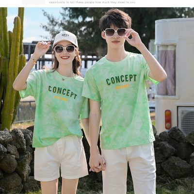 Áo Đôi Gia Đình Vải Thun Cotton NAD421: Co Giãn Êm Ái, Mát Mẻ Mùa Hè