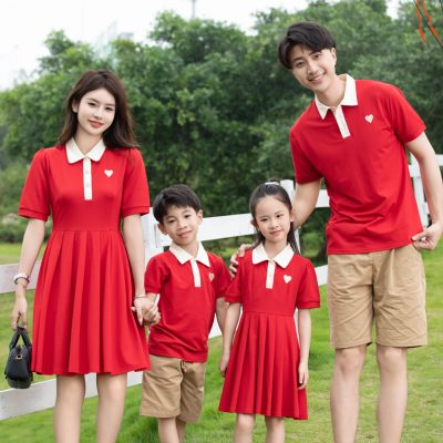 Áo Váy Gia Đình NAD442: Vừa Đẹp, Vừa Thoải Mái – Yêu Thương Trọn Vẹn
