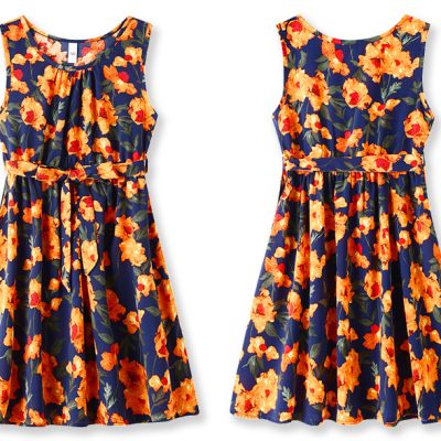 Áo Cặp Gia Đình Đi Biển NAD382: Lụa Mát, Co Giãn Thoáng Khí Cho Mùa Hè