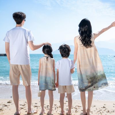 Quần Áo Gia Đình Mịn Mát NAD386: Phù Hợp Mọi Hoàn Cảnh, Từ Picnic Đến Du Lịch