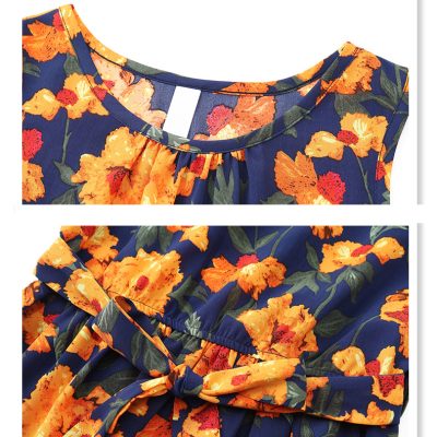 Áo Cặp Gia Đình Đi Biển NAD382: Lụa Mát, Co Giãn Thoáng Khí Cho Mùa Hè