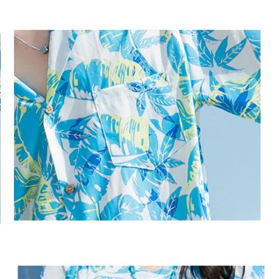 Đồng Phục Sơ Mi Gia Đình Biển NAD396: Lụa Mịn Màng, Thoải Mái Cho Cả Nhà