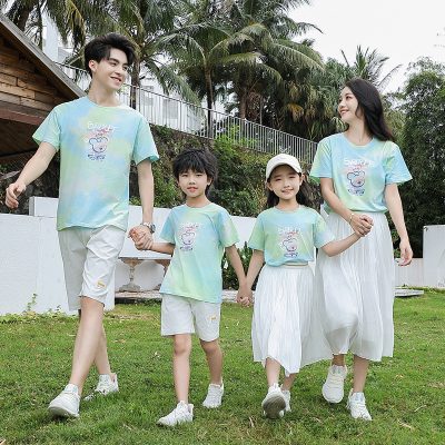 Áo Cặp Gia Đình Vải Thun Cotton NAD389: Co Giãn Êm Ái, Phù Hợp Mọi Hoạt Động
