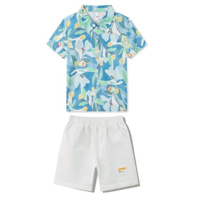 Áo Sơ Mi Gia Đình Đi Biển Mùa Hè NAD363: Chất Liệu Lụa Mềm Mịn, Thoáng Khí Hoàn Hảo