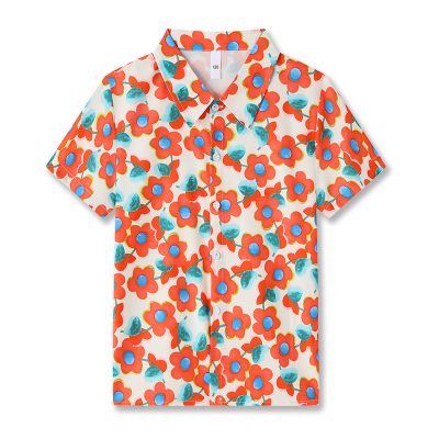 Áo Sơ Mi Gia Đình Mùa Hè NAD370: Vải Lụa Nhẹ, Mát, Co Giãn Vận Động