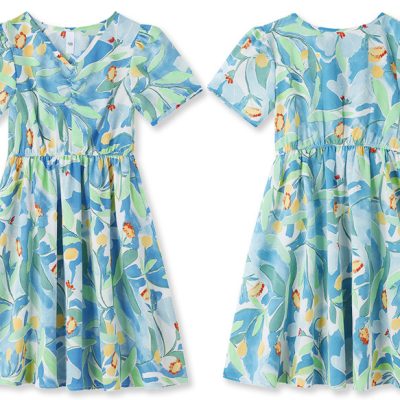 Áo Sơ Mi Gia Đình Đi Biển Mùa Hè NAD363: Chất Liệu Lụa Mềm Mịn, Thoáng Khí Hoàn Hảo