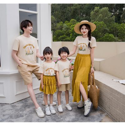 Áo Gia Đình Vải Cotton Mịn Mát NAD360: Sự Kết Hợp Hoàn Hảo Giữa Thoải Mái & Phong Cách