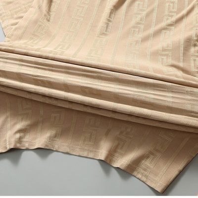 Áo Thun Nam Béo Cổ Chữ V Từ 4XL-12XL, Chất Vải Thun Thể Thao Mỏng Mát Thương Hiệu Navy BS3260 – Màu Be
