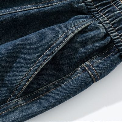 Quần Jeans Lưng Thun Nam Béo M-8XL Navy BS3267 Màu Xanh – Thoải Mái Vượt Trội, Phong Cách Mỹ Năng Động