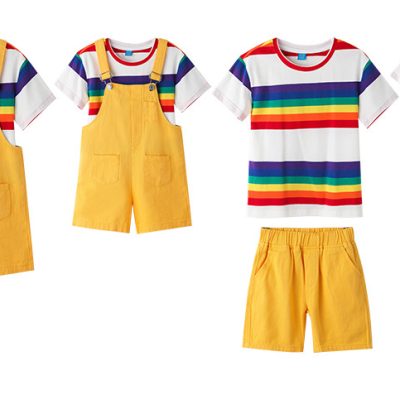 Áo Yếm Gia Đình Vải Thun Cotton 100% NAD326: Kết Nối Yêu Thương, Khoảnh Khắc Mùa Hè