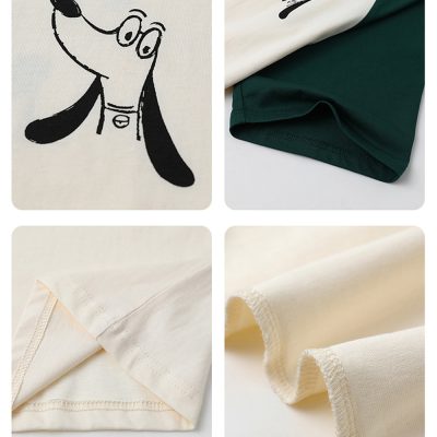 Áo Gia Đình Raglan NAD449: Vải Cotton 100% Thoáng Mát, Phong Cách Chung Cả Nhà