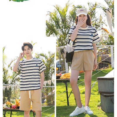 Áo Đôi Gia Đình Vải Cotton 100% NAD320: Êm Ái, Dịu Nhẹ – Lựa Chọn Lý Tưởng Cho Bé Yêu