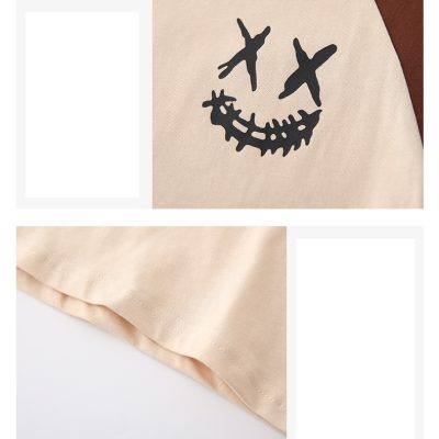 Quần Áo Gia Đình Raglan Vải Cotton NAD351: Mịn Mát Thoáng Khí, Form Oversize Giãn Nhẹ, Gắn Kết Yêu Thương