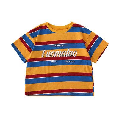 Áo Thun Gia Đình Sọc Ngang Sành Điệu NAD355: Mịn Mát Thoáng Khí, Thời Trang Mùa Hè