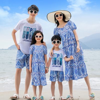 Đồ Gia Đình NAD405: Áo Thun Cotton Co Giãn, Váy & Sơ Mi Lụa Mềm Mát Sang Trọng