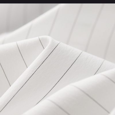 Áo Sơ Mi Nam Mập XL-8XL Thêu Logo Sọc Đen Tay Dài Mỏng Mát Thoáng Khí Thương Hiệu Navy BS3279 – Màu Đen