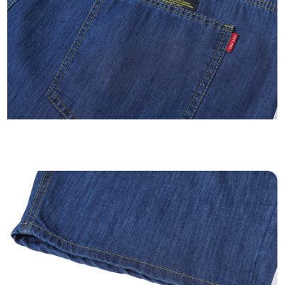 Quần Short Bò Nam Navy Size Đại (29-42) – Dáng Rộng Thoải Mái, Mỏng Nhẹ Navy BS3292-Đen
