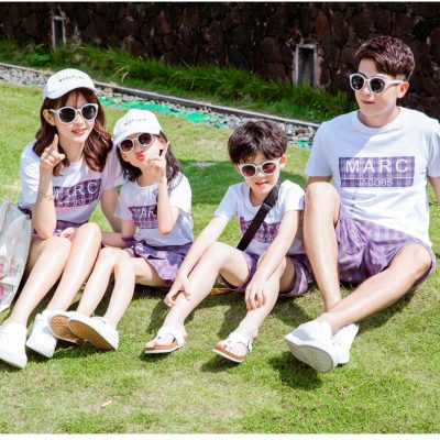 Đồng Phục Gia Đình Thun Cotton NAD415: Mịn Mát, Thoải Mái Cho Cả Bố Mẹ Và Bé