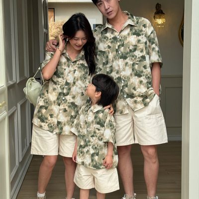 Đồng Phục Gia Đình Sơ Mi NAD356: Chất Vải Mát Mẻ, Nhẹ Tênh Thoáng Khí – Lý Tưởng Cho Hè Năng Động