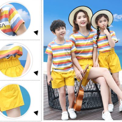 Áo Gia Đình Cotton Co Giãn NAD428: Vừa Đẹp, Vừa Thoải Mái – Nâng Tầm Kỷ Niệm