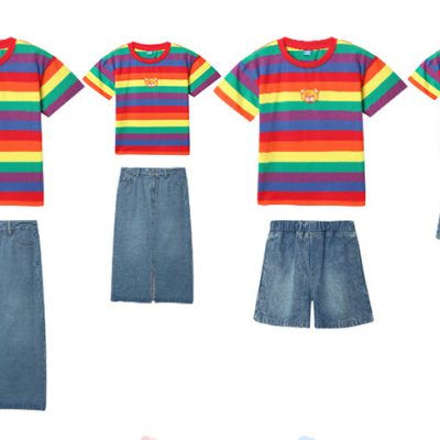 Áo Thun Gia Đình Sắc Màu Vải Thun Cotton NAD349: Mịn Mát Thoáng Khí Vượt Trội, Giảm Nhiệt Hiệu Quả