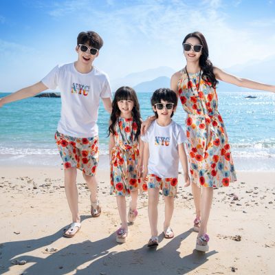 Đồng Phục Gia Đình Mùa Hè NAD380: Item Không Thể Thiếu Cho Album Kỷ Niệm