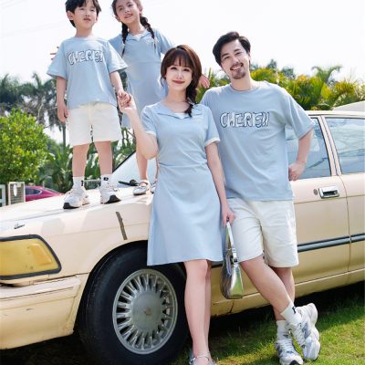 Bộ Áo Gia Đình Vải Cotton NAD313: Thoáng Khí, Mềm Mại – Lựa Chọn Lý Tưởng Cho Gia Đình