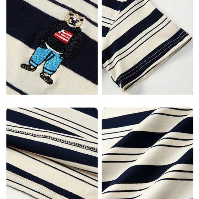 Áo Cặp Gia Đình Kiểu Oversize NAD348: Vải Cotton 100% Co Giãn, Mịn Mát Chuẩn Gu Hiện Đại