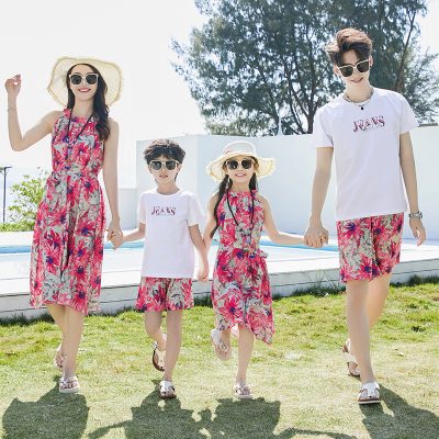 Áo Váy Gia Đình Đi Biển Mùa Hè NAD375: Mịn Mát, Thoáng Khí, Gắn Kết Yêu Thương