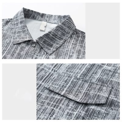 Áo Sơ Mi Nam Tay Ngắn Đủ Size M-8XL Vải Lụa Dày Vừa Mềm Mát Co Giãn Nhẹ Thương Hiệu Navy BS3352-Màu Đen