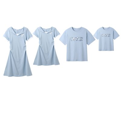 Bộ Áo Gia Đình Vải Cotton NAD313: Thoáng Khí, Mềm Mại – Lựa Chọn Lý Tưởng Cho Gia Đình