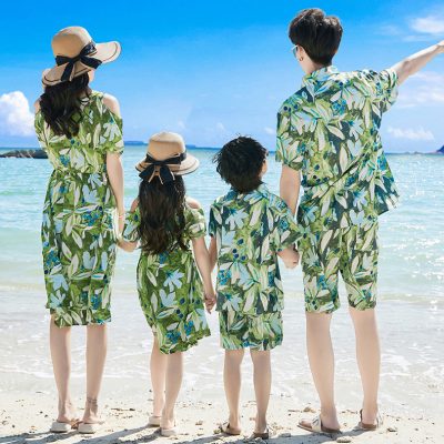 Đồng Phục Sơ Mi Gia Đình NAD369: Vải Lụa Co Giãn Mịn Mát, Item Cho Đồng Phục Gia Đình