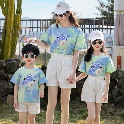 Áo Cặp Gia Đình Vải Thun Cotton NAD420: Co Giãn Êm Ái, Phù Hợp Mọi Hoạt Động