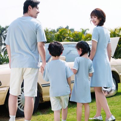 Bộ Áo Gia Đình Vải Cotton NAD313: Thoáng Khí, Mềm Mại – Lựa Chọn Lý Tưởng Cho Gia Đình