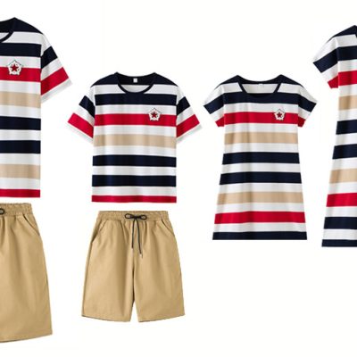 Áo Đôi Gia Đình Vải Thun Cotton NAD445: Giúp Cả Nhà Luôn Tươi Tắn & Đầy Năng Lượng