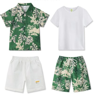 Đồng Phục Sơ Mi Gia Đình NAD367: Vải Lụa Co Giãn Mịn Mát, Tận Hưởng Khoảnh Khắc Mùa Hè