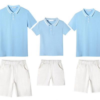 Bộ Áo Gia Đình Vải Cá Sấu Cotton Mịn Mát NAD342: Sự Kết Hợp Hoàn Hảo Giữa Thoải Mái & Phong Cách