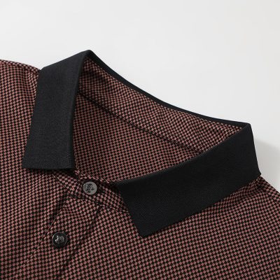 Áo Cổ Trụ Size To Từ 5XL-11XL Vải Thể Thao Dày Vừa Ít Nhăn Co Giãn Thương Hiệu Navy BS3347-Xanh Đậm