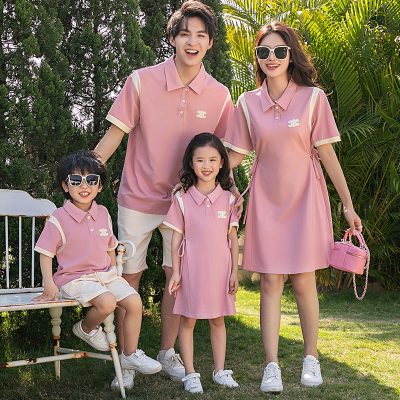 Áo Gia Đình Vải Cá Sấu Cotton NAD298: Vừa Vặn Cả Nhà, Thoải Mái Từ Bố Mẹ Đến Bé Yêu